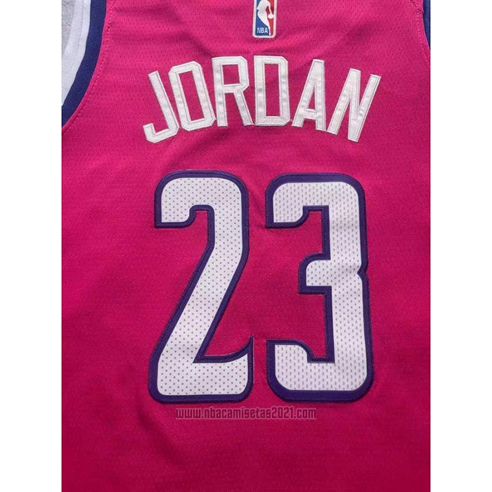 Camiseta Washington Wizards Michael Jordan #23 Ciudad 2022-23 Rosa